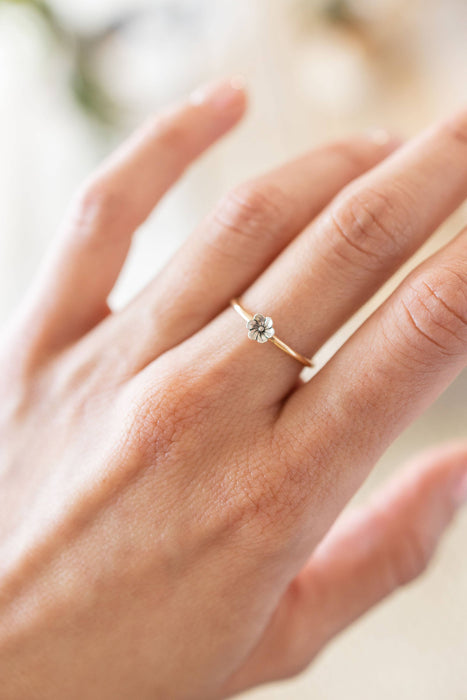 Blossom Flower Ring / 14k Gold-Fill