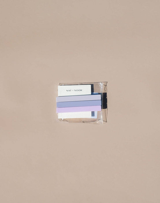 Evie Metal Acetate Hair Clips | Lilac Color