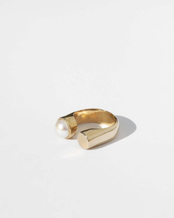 Libra Ring - White Pearl