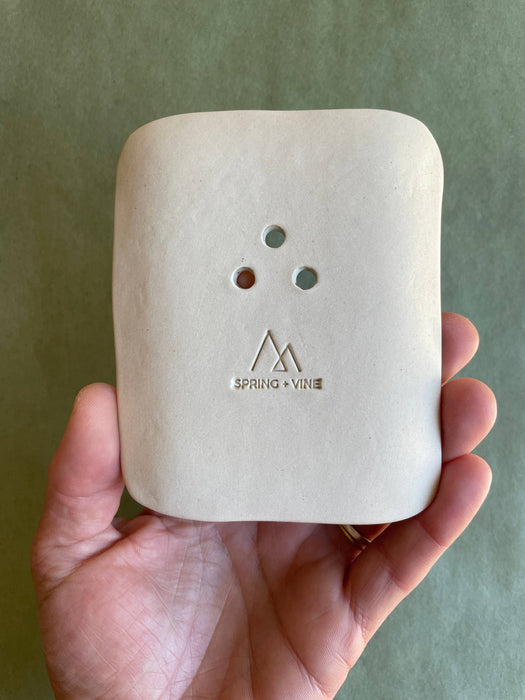Handmade Ceramic Soap Dish – Winterwood