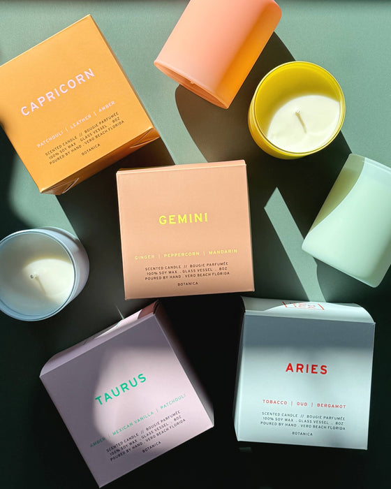 Cancer Zodiac Candle