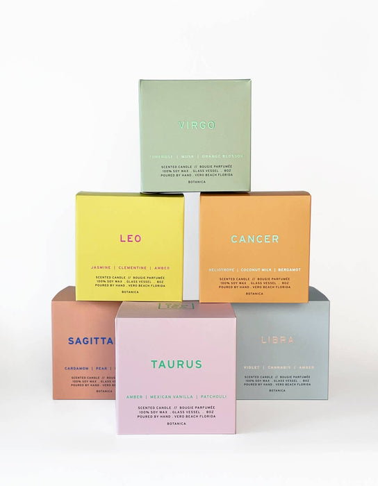 Scorpio Zodiac Candle