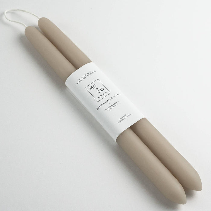 Clay | Beeswax Taper