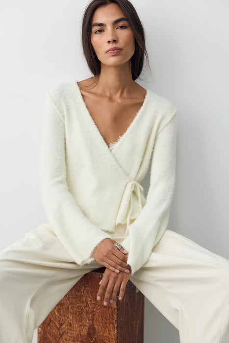 Snowfall Wrapped Sweater
