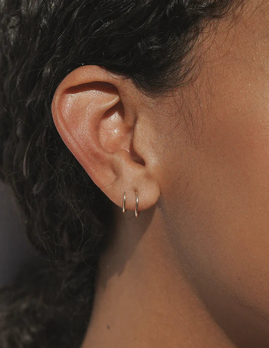 Nautilus Hoops - gold