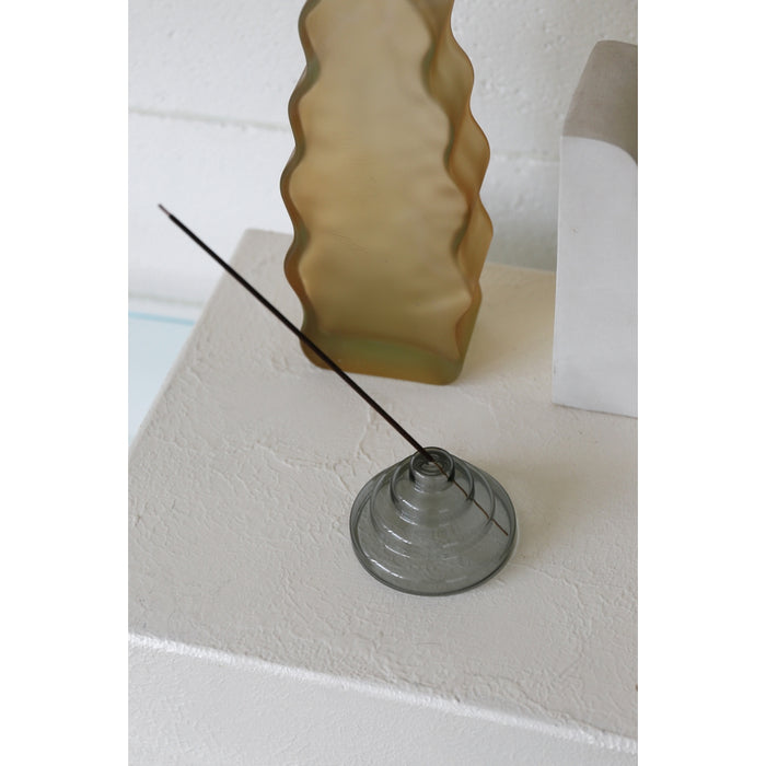 Glass Meso Incense Holder